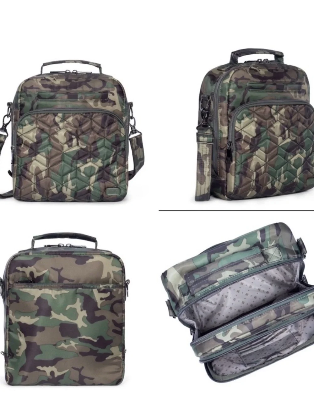 Lug Ranger 2 Crossbody in Camo Green NWT
